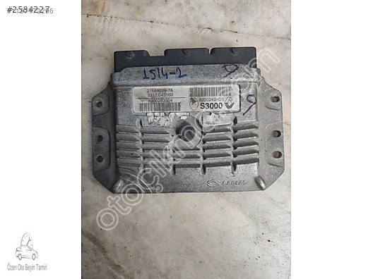 Renault Megane 1.6 Motor Beyni 8200242405 - 8200283924 - S30