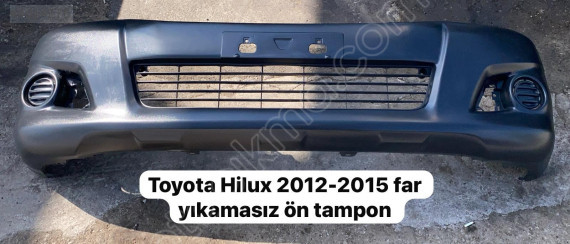 TOYOTA HİLUX 2012-2015 FAR YIKAMSIZ ÖN TAMPON