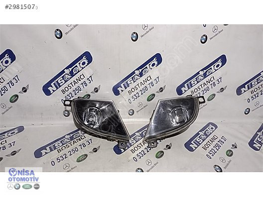 BMW 5 SERİSİ E60 KASA SOL SİS FARI LCİ ORJ ÇIKMA 63177177711