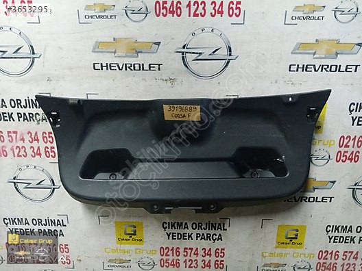 OPEL CORSA F BAGAJ DÖŞEMESİ OEM 39196889 ÇIKMA SÖKME YEDEK PARÇ