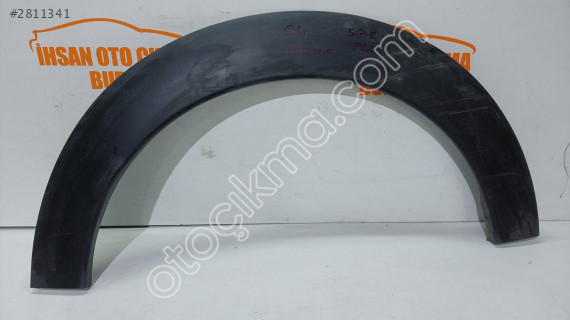 Sag arka çamurluk kaplaması dodik citroen c4 cactus  9801554380