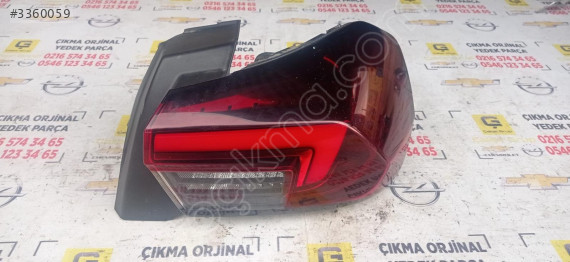 OPEL CORSA F SAĞ ARKA LED STOP ÇIKMA SÖKME YEDEK PARÇA