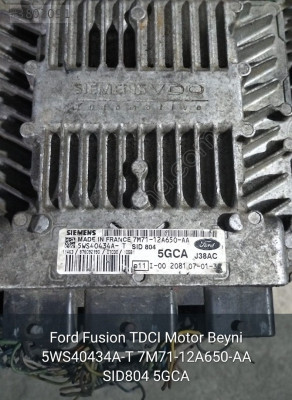Ford Fusion TDCI Motor Beyni 5WS40434A-T 7M71-12A650-AA