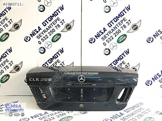 MERCEDES CLK SERİSİ W208 KASA BAGAJ KAPAĞI ORJ ÇIKMA