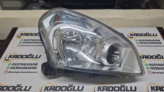 NİSSAN QASHQAİ J10 SAĞ ÖN FAR ÇIKMA YEDEK PARÇA 2007/2010