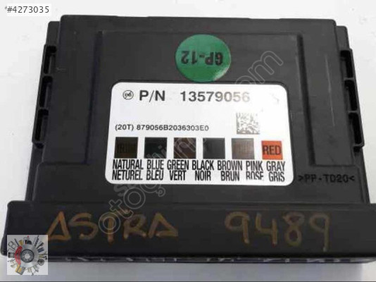 13579056 OPEL ASTRA J GÖVDE KONTROL BEYNİ BCM