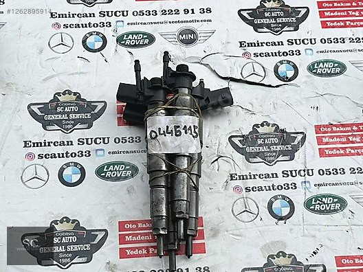 BMW X6 E71 ENJEKTÖR - 0445115
