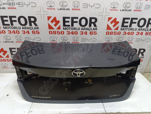 TOYOTA COROLLA BAGAJ KAPAĞI ÇIKMA ORİJİNAL PARÇA
