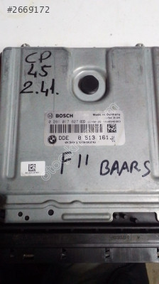 BMW F10 F11 Motor Beyni DDE 8513161 - 0281017627