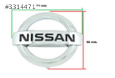 NISSAN JANT GOBEK ARMA LOGO