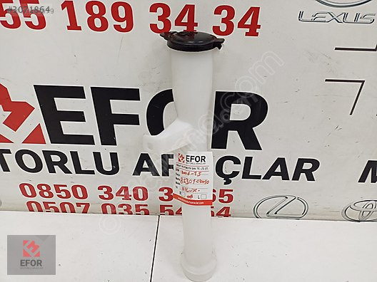 TOYOTA HİLUX SIFIR SİLECEK DEPO BORUSU 06-10 OEM NO:85301-0k010