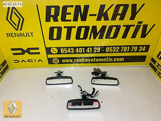 963213712R RENAULT CLİO 5 KARARTMALI İÇ DİKİZ AYNASI SIFIR ORJ