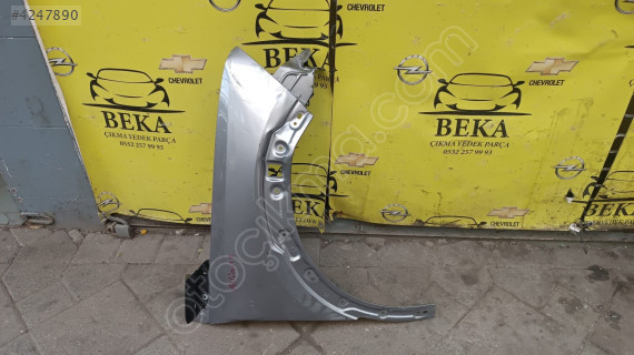 OPEL MOKKA B SAĞ ÖN ÇAMURLUK FÜME ÇIKMA ORJİNAL YEDEK PARÇA