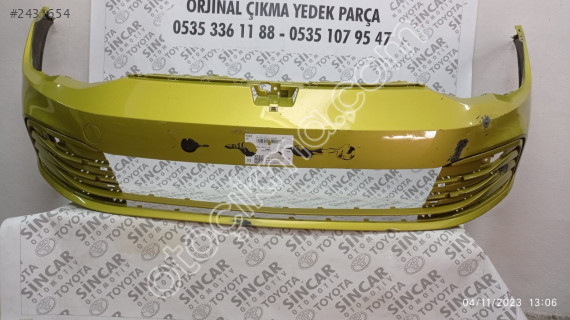 2021-2023 VW Golf 8 Çıkma Orjinal Ön Tampon Parçası