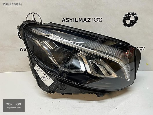MERCEDES GLC W253 SAĞ FAR FULL LED ORJİNAL TEK MERCEK
