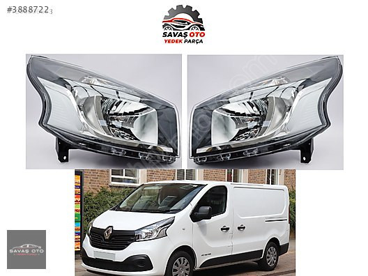 TRAFİC VİVARO ÖN FAR SAĞ SOL MOTORLU 2014+ ADET FİYAT