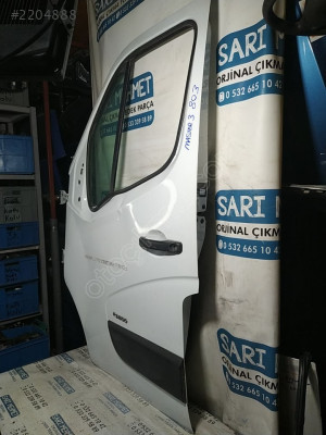 ÇIKMA RENAULT MASTER 3 SOL ÖN KAPI