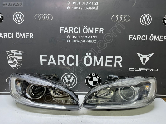 VOLVO S60 SAĞ-SOL TAKIM ÖN FAR ORJİNAL