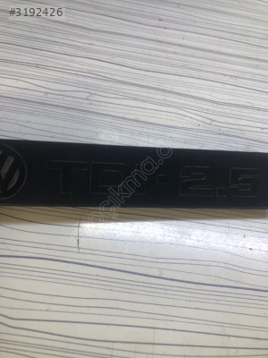 Transporter 2.5 TDI Motor üst amblemi 701010098S