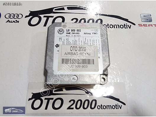 1J0909603 VOLKSWAGEN GOLF4 - BORA AİRBAG BEYNİ