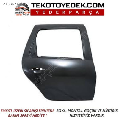 DUSTER ARKA KAPI SAĞ SOL 2010 VE ÜZERİ / KAMPANYA