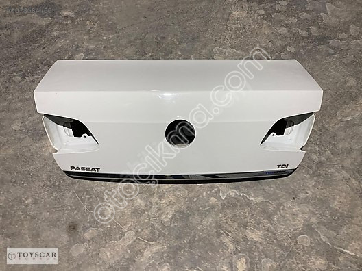 VW Passat B7 2010 - 2014 Bagaj Kapağı Beyaz Sökme Hatasız