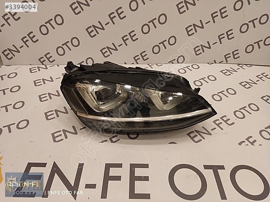 VW GOLF 7 U LED SAĞ XENON LEDLİ FAR ORJİNAL