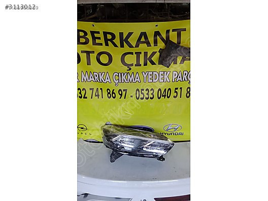 Daci Sandero yeni kasa LED'li sağ far 8500 TL