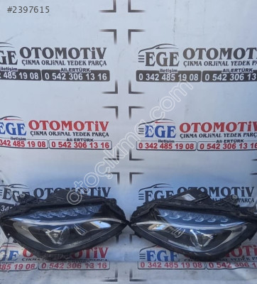 2015/2019 MERCEDES C SERİSİ 205 KASA SAĞ SOL FAR ORJİNAL