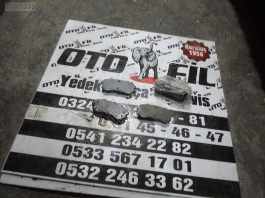 ERA,İ10,İ20,İ30 06-08-10 1.1 KİA RİO,06 ARKA BALATA SIFIR DAIKYO