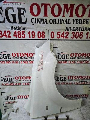 CHEVROLET AVEO BEYAZ SAĞ ÖN ÇAMURLUK ORJINAL BOYASIZ