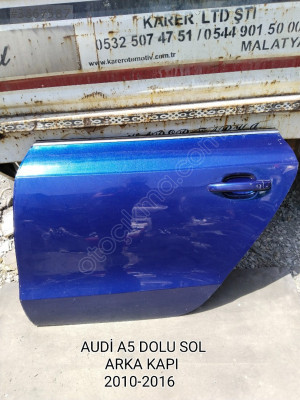 AUDİ A5 ÇIKMA ORJİNAL DOLU HATASIZ SOL ARKA KAPI 2010-2016