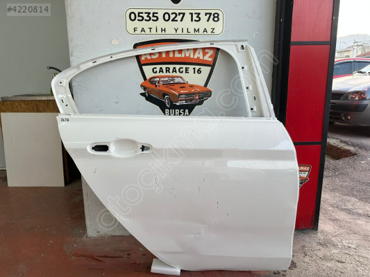 EGEA SAĞ ARKA KAPI ORJİNAL BEYAZ