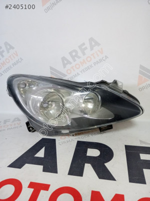 Opel Corsa D kasa (içi siyah) 2007-2010 sağ far