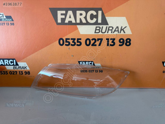 BMW 3 SERİSİ E90 SOL FAR CAMI SIFIR DÜZ