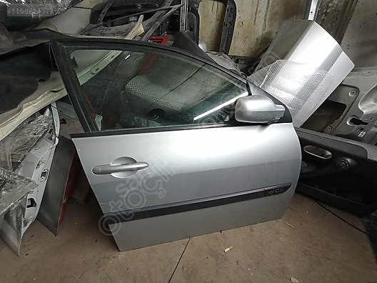 MEGANE 2 SAĞ ÖN KAPI ORJİNAL HATASIZ GRİ DOLU