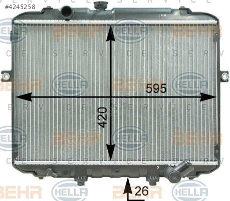 HYUNDAİ H100 MANUEL FAN RADYATÖR