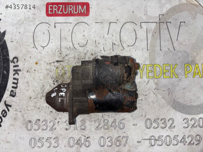 0001107435 OPEL TİGRA ASTRA H ZAFİRA A Çıkma Marş Motoru