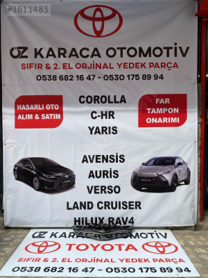 2012-2016 TOYOTA YARİS ÇIKMA ORJİNAL ÖN PANJUR