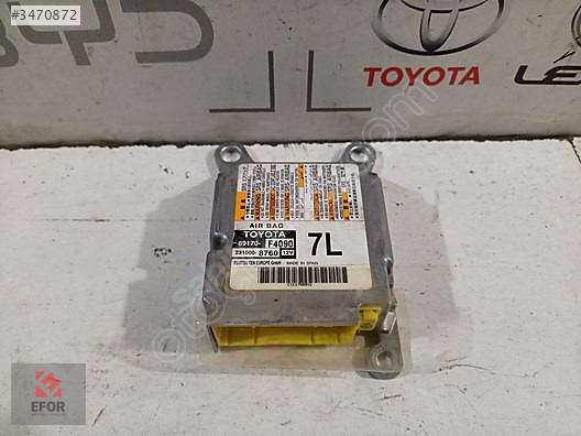 TOYOTA CHR HYBRİD AİRBAG BEYNİ ORJİNAL ÇIKMA YEDEK PARÇA