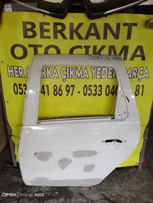 Dacia Duster eski model sol arka kapı orijinal