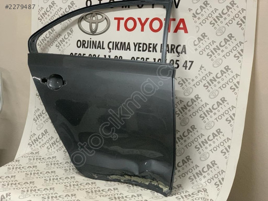 VOLKSWAGEN JETTA 2012 2018 SAĞ ARKA KAPI ÇIKMA ORJİNAL