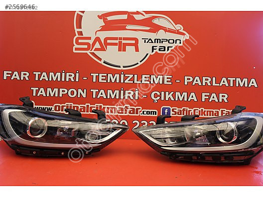 HYUNDAİ ELANTRA İTHAL FAR TAKIMI [DEFOLU]