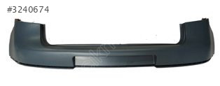 VOLKSWAGEN GOLF- 5- 04/09; ARKA TAMPON GRİ (KARLIKSIZ ASTARLI PL