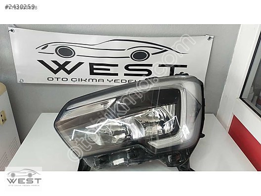 RENAULT MASTER 4 LEDLİ SOL FAR HATASIZ SÖKME WEST OTO ÇIK