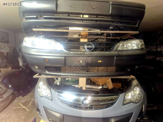 ÖZMEN OPEL VECTRA B MAKYAJLI ÖN TAMPON SAĞ SOL FAR SİS PANJUR