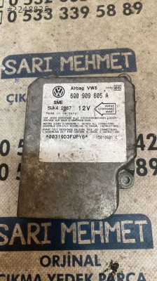 ÇIKMA VW CADDY AİRBAG BEYNİ 6Q0 909 605 A