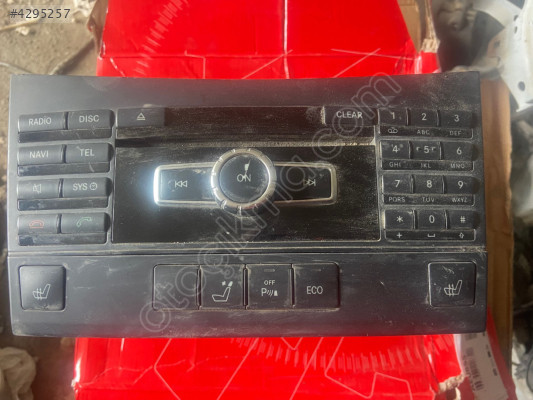 W212 MERCEDES ORJİNAL KOLTUK ISITMALI TEYP