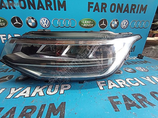2020-2022 VOLKSWAGEN TİGUAN LED SOL FAR ORJİNAL ÇIKMA