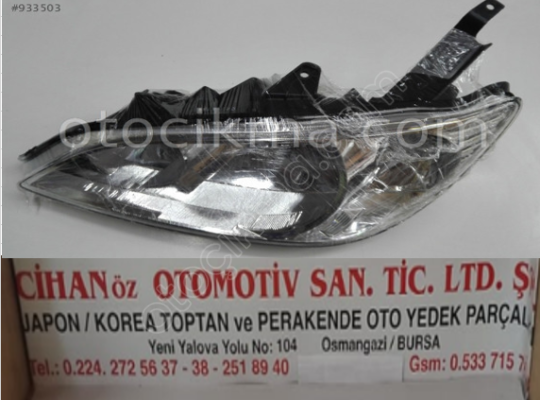Honda Civic Motorlu Far 2003 2005 *Sağ Sol*